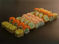 Сэт тет-а-тет - Доставка суши, роллов, пиццы в Новосибирске