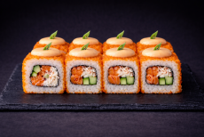 Ролл вулкан - Доставка суши, роллов, пиццы в Новосибирске