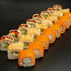 Сэт три богатыря - Доставка суши, роллов, пиццы в Новосибирске